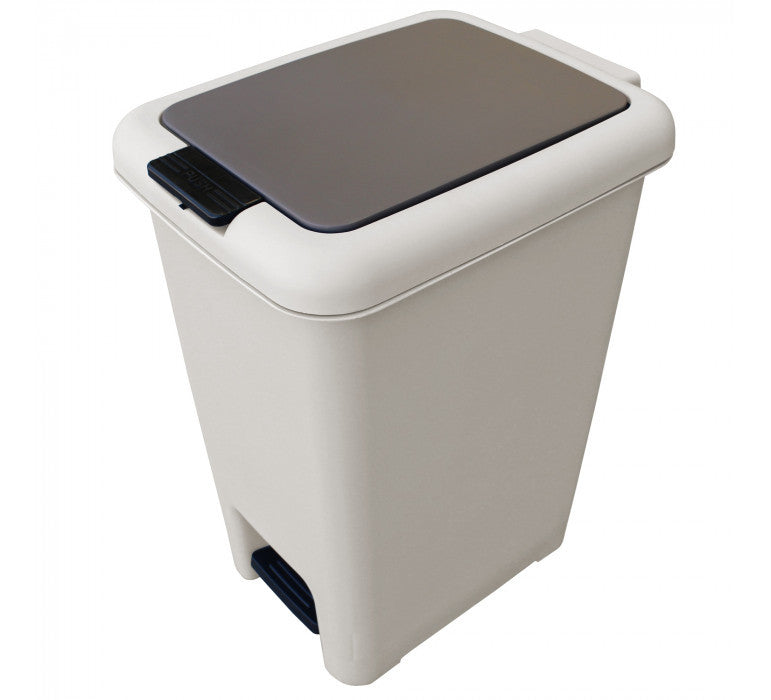 Contenedor de Basura Beige 30 Lts-Contenedor de Basura-Hobby Market