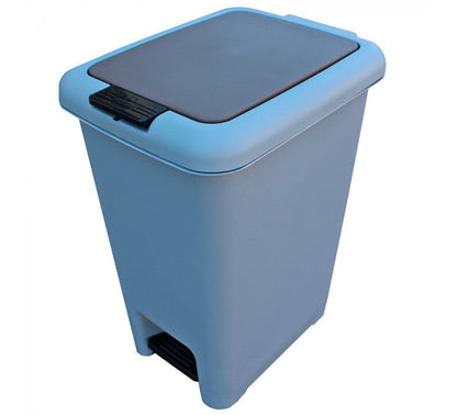 Contenedor de Basura Gris 30 Lts-Contenedor de Basura-SN10gris-Hobby Market