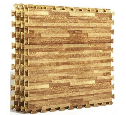 Goma EVA Madera Pack 4 60x60x12mm-Goma Eva-Pisos-HBTA201-Hobby Market