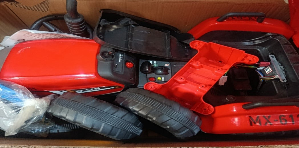 Tractor Infantil 12V ROJO