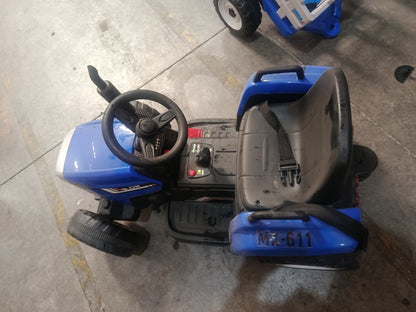 Tractor Infantil 12V Azul