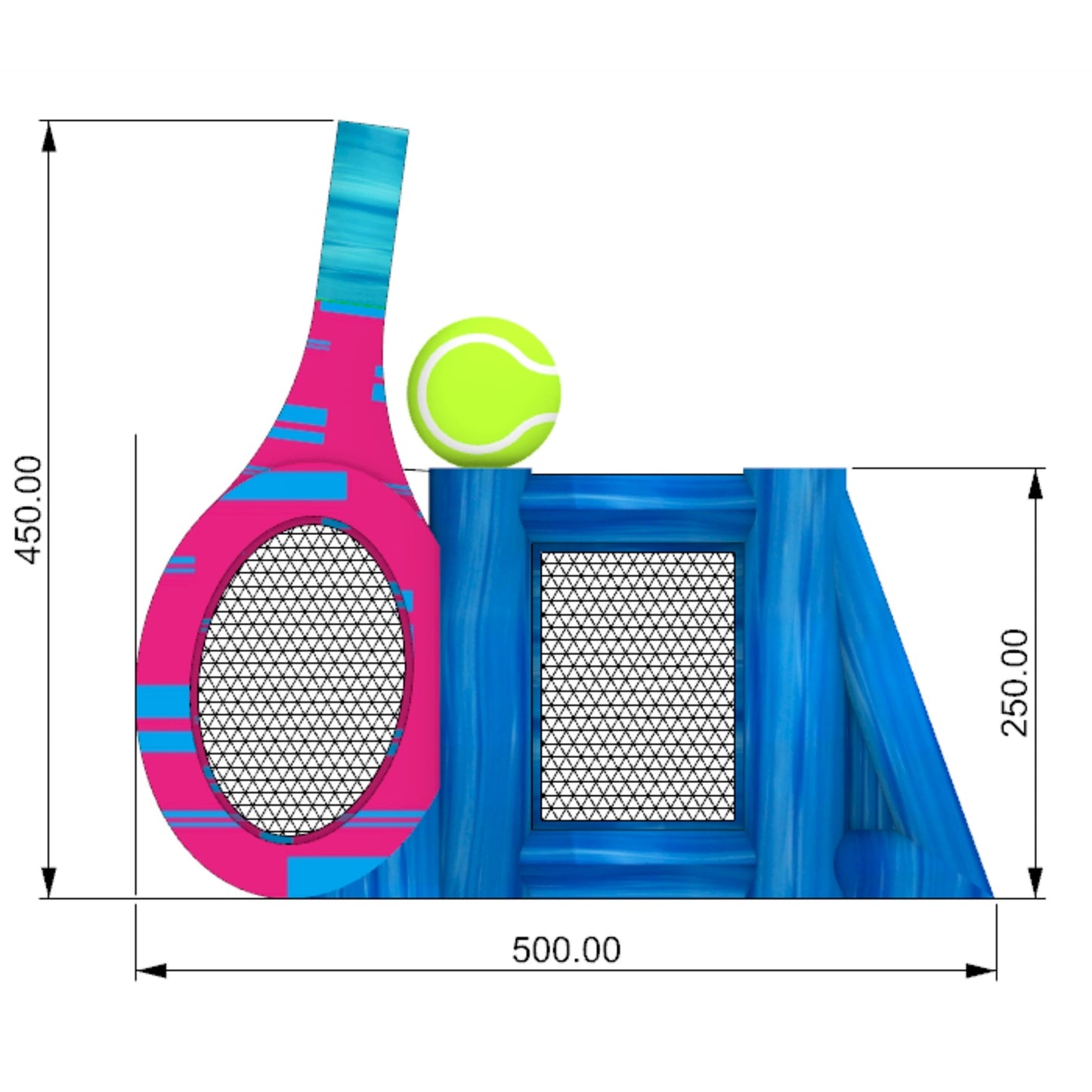 Juego Inflable Padel Pro