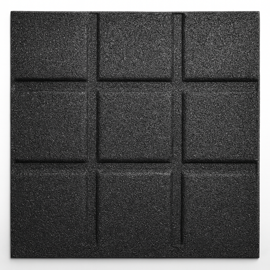 Palmeta De Caucho 2.5 CM Negro Hobby Market