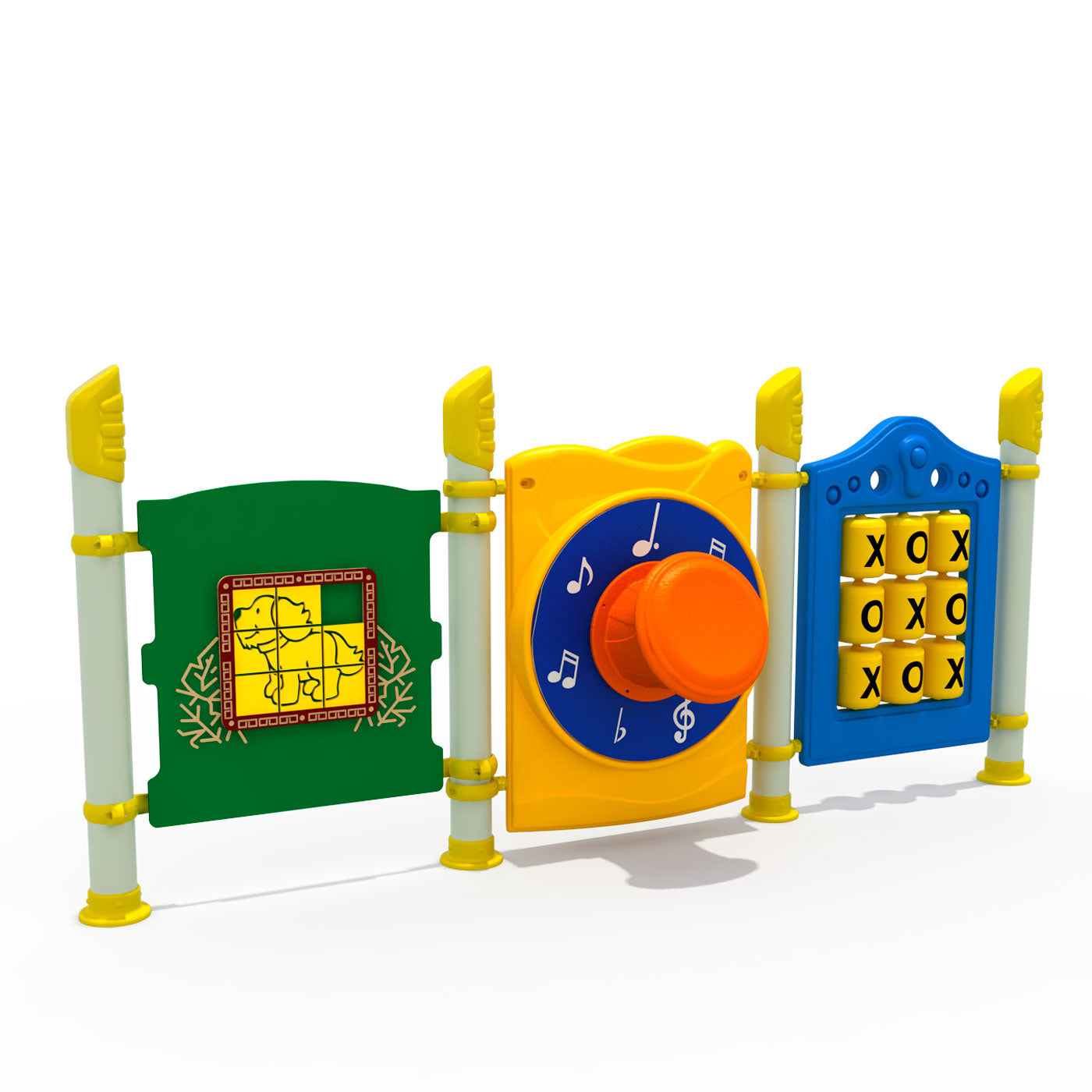 Panel Interactivo Triple 09