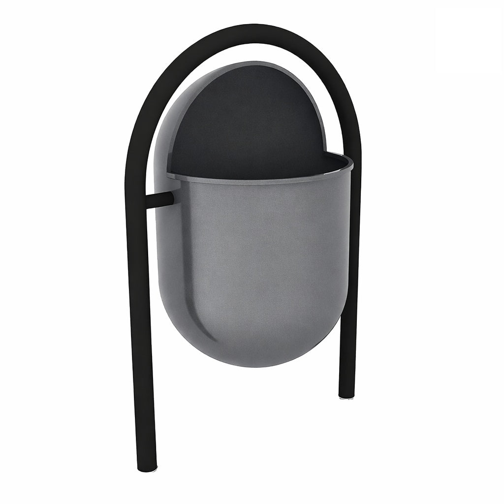 Basurero Capsular Tierra Gris Hobby Market