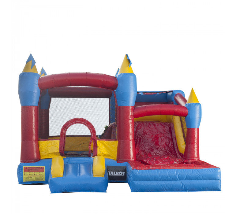 Inflable Castillo Tobogan 4x4-Castillos Inflables-Juegos Inflables Castillos y Toboganes-HBIL39-Hobby Market