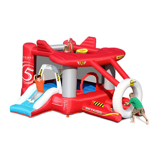 Juego Infable Avion-HB9237-Juegos Inflables Castillos y Toboganes-Hobby Market
