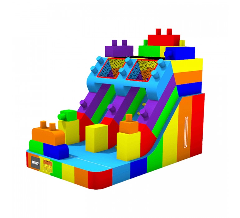 Juego Inflable Funland 5X3m-Juegos Inflables-Juegos Inflables Castillos y Toboganes-HBIL60-Hobby Market