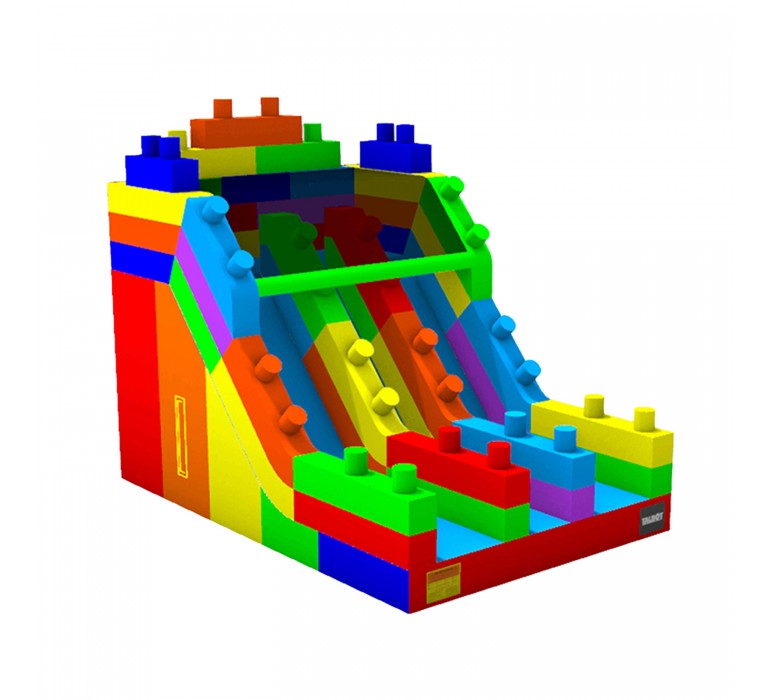 Juego Inflable Funland 6x4m-Juegos Inflables-Juegos Inflables Castillos y Toboganes-HBIL53-Hobby Market