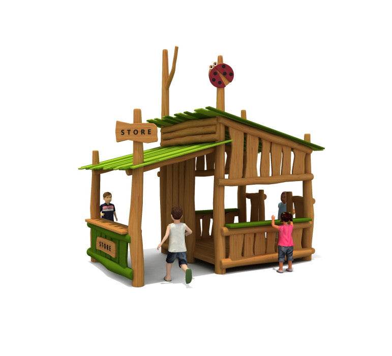 Juego Madera Casita - Hobby Market