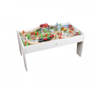 Mesa De Juego Mundo Tren-Centros Interactivos-Juego de Fantasia-HMET13Blanco-Hobby Market