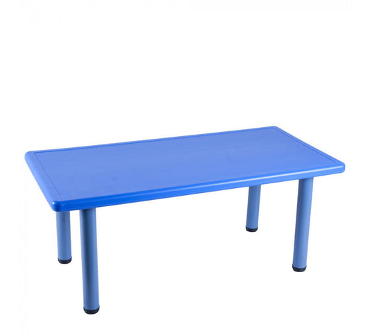 Mesa Rectangular Azul-Mesas y Sillas-Mobiliario Infantil - Muebles-HBQQ501azul-Hobby Market