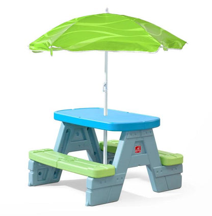 Mesa de Picnic Con Paragua-Mesa con Toldo-Muebles Infantiles-HB402499-Hobby Market