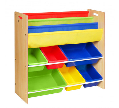 Organizador y Librero Dual-Organizadores-Mobiliario Infantil - Muebles-HMET58-Hobby Market