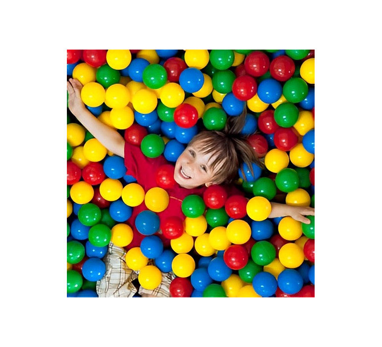 Pack de 100 pelotas 8cm-Pack de Pelotas-Corrales, Juego de Fantasia-HBQQ31-Hobby Market