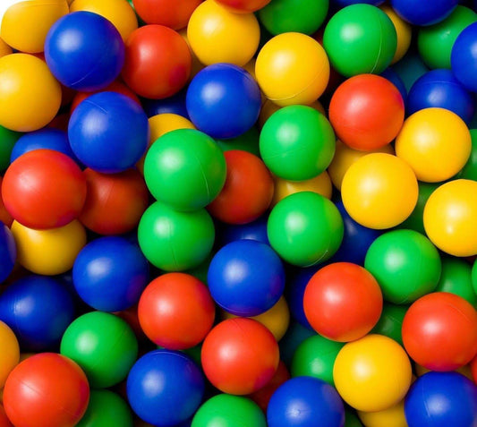 Pack de 100 pelotas 8cm-Pack de Pelotas-Hobby Market