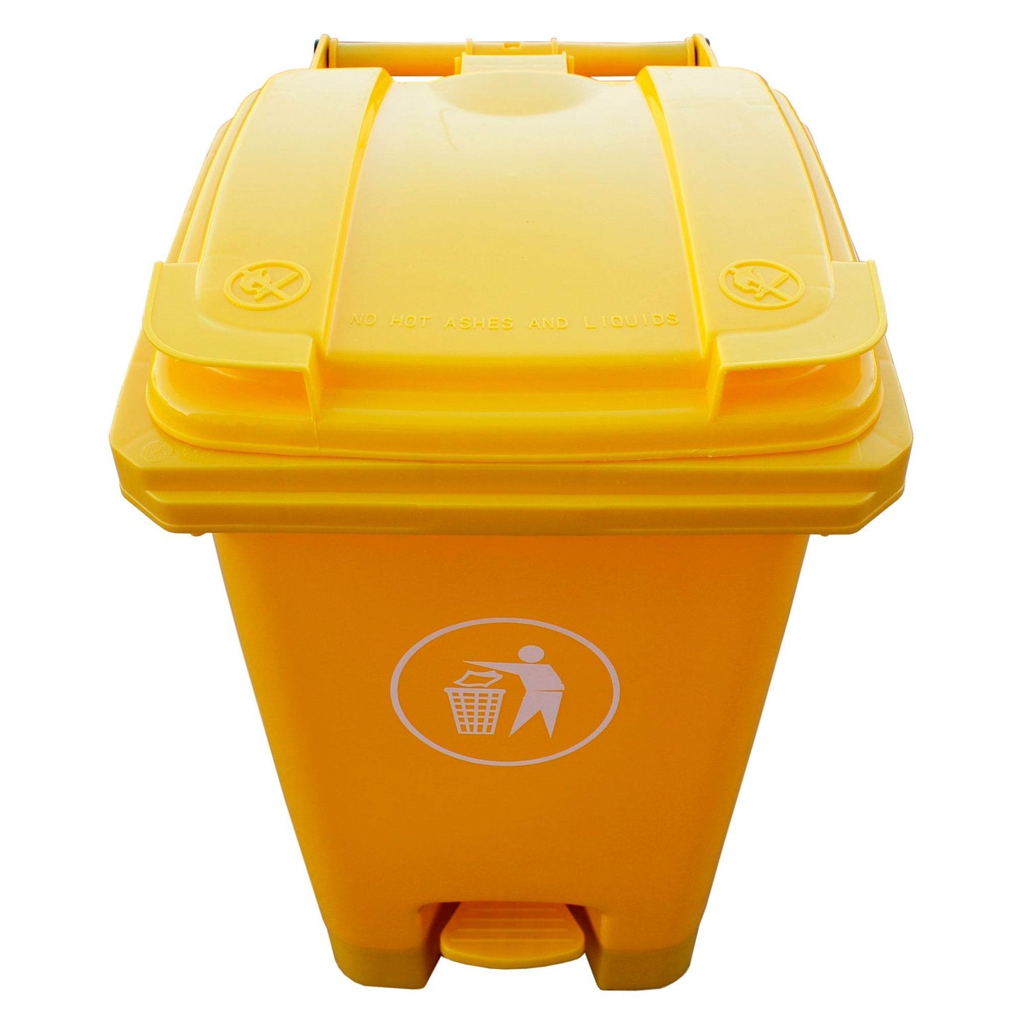 Contenedor de Basura 60 Lts Amarillo - Hobby Market