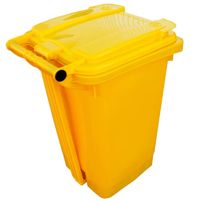 Contenedor de Basura 60 Lts Amarillo - Hobby Market