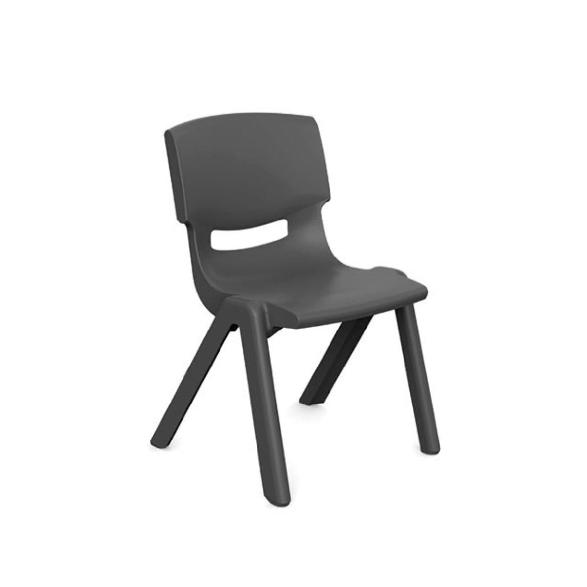Silla Ergonométrica Media Apilable-Sillas Media y Adultos-YCX-007_GRIS-Mobiliario Escolar-Hobby Market
