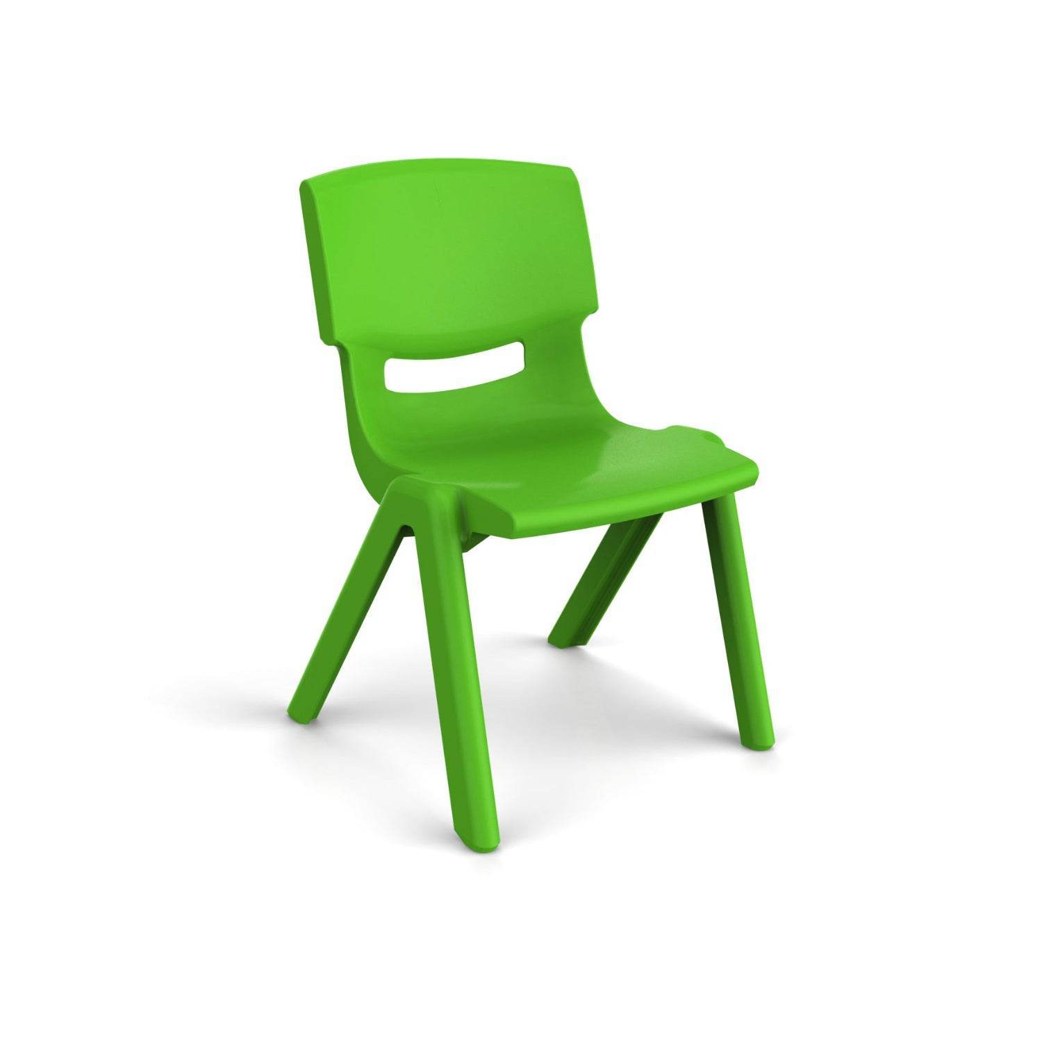 Silla Ergonométrica Media Apilable-Sillas Media y Adultos-YCX-007_VERDE-Mobiliario Escolar-Hobby Market