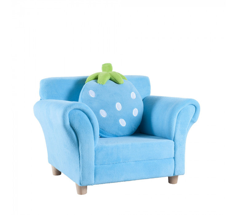 Silla Living Infantil Azul-Mesas y Sillas-Mobiliario Infantil - Muebles-HBQQ529AZUL-Hobby Market