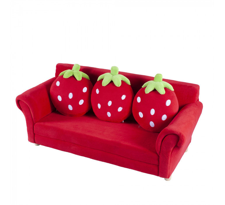 Sofa Frutilla Infantil-Sillones-Mobiliario Infantil - Muebles-HBQQ808-Hobby Market