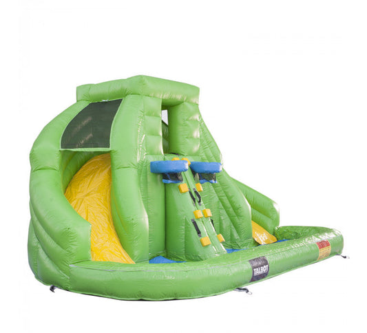 Tobogán Dual Acuático 6x4-Tobgan Inflable Acuatico-Hobby Market