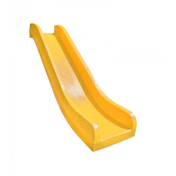 Tobogán simple 120 cm alto amarillo - Hobby Market