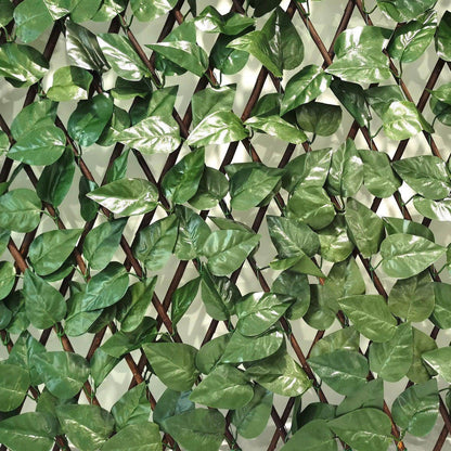 Valla Artificial Pared Laurel - Hobby Market