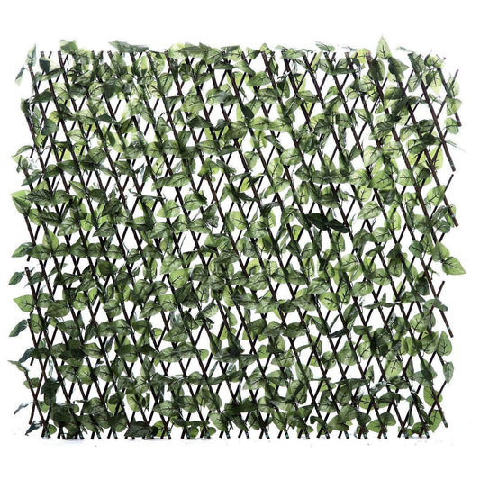 Valla Artificial Pared Laurel - Hobby Market