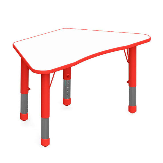 Mesa Colaborativa Trapezoidal Doble