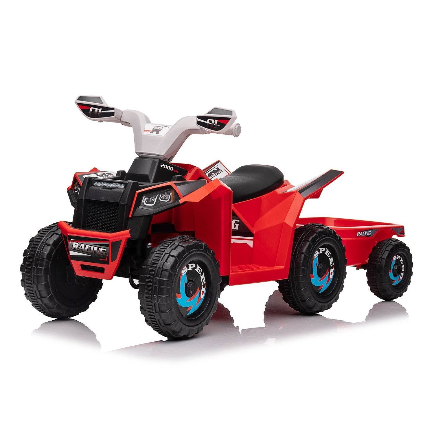 ATV Infantil 6V Rojo - Hobby Market