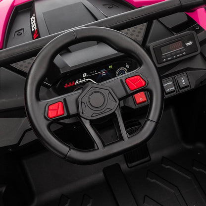 Buggy Infantil Rosa 24V 4x4 - Hobby Market