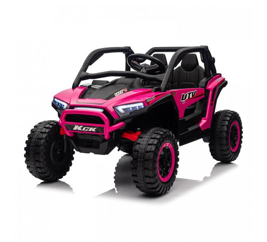 Buggy Infantil Rosa 24v 4x4-Vehículos 24v-Vehículos Doble Asiento 12v - 24v-HBXM639R-Hobby Market