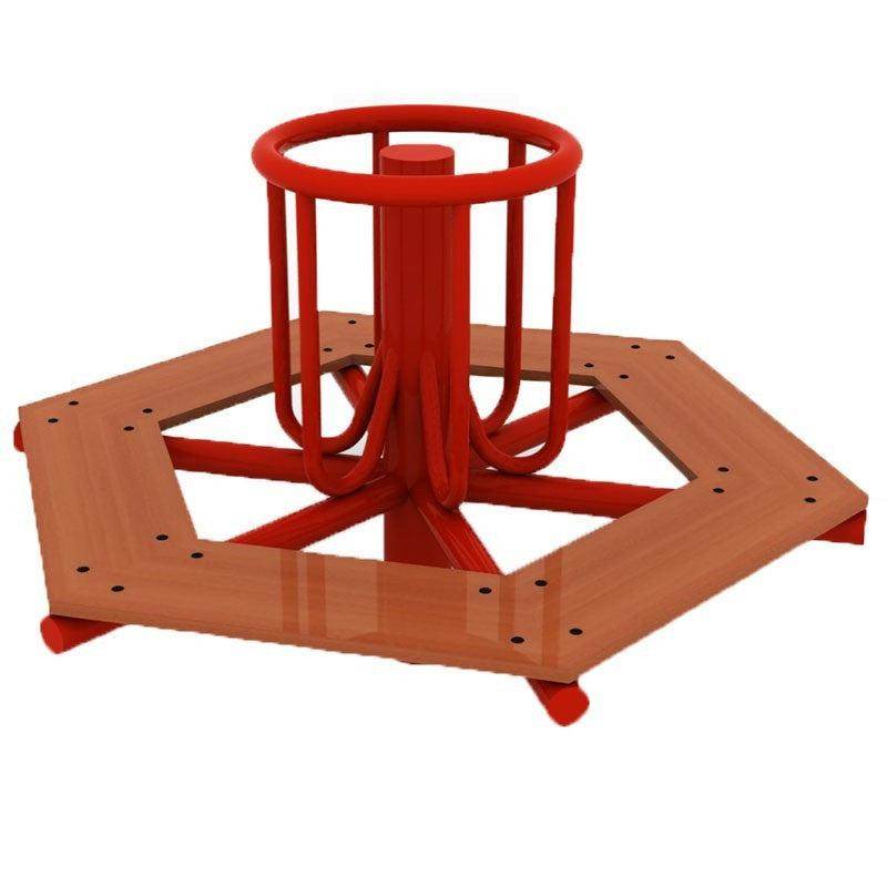 Carrusel Metal Madera - Hobby Market