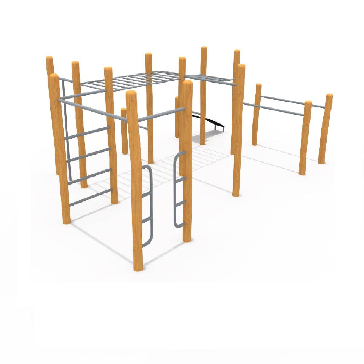 Circuito Calistenia Madera - Hobby Market