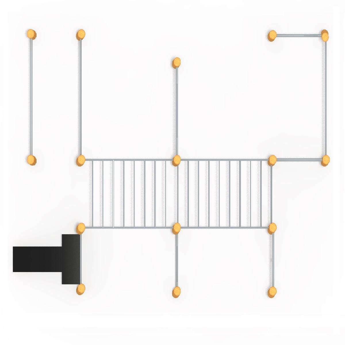 Circuito Calistenia Madera - Hobby Market