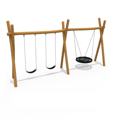 Columpio Madera Triple B - Hobby Market