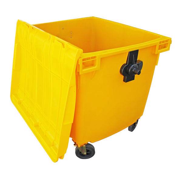 Contenedor de Basura 1100 Lts Amarillo