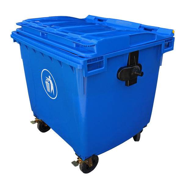 Contenedor de Basura 1100 Lts Azul