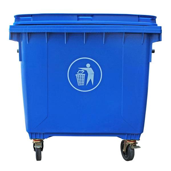 Contenedor de Basura 1100 Lts Azul