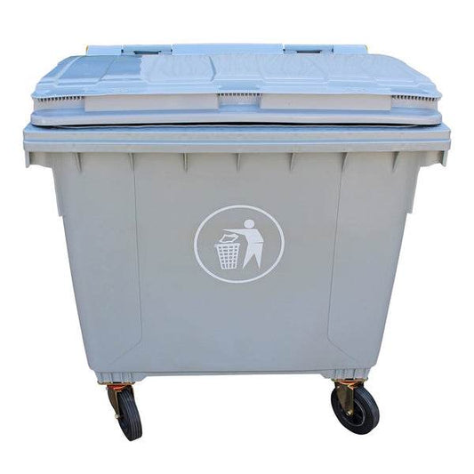 Contenedor de Basura 1100 Lts Gris - Hobby Market