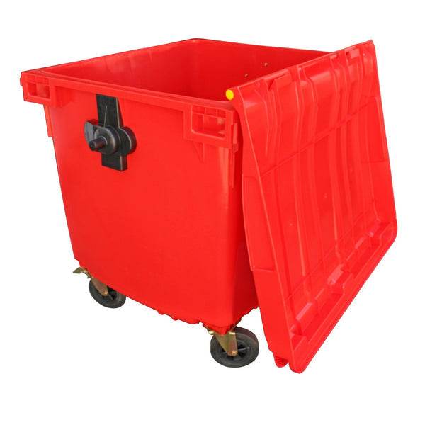 Contenedor de Basura 1100 Lts Rojo - Hobby Market