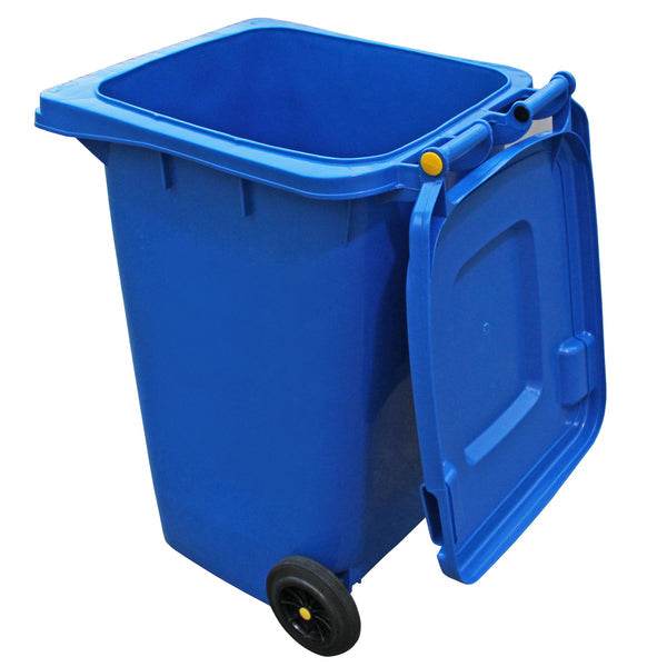 Contenedor de Basura 240 Lts Azul - Hobby Market