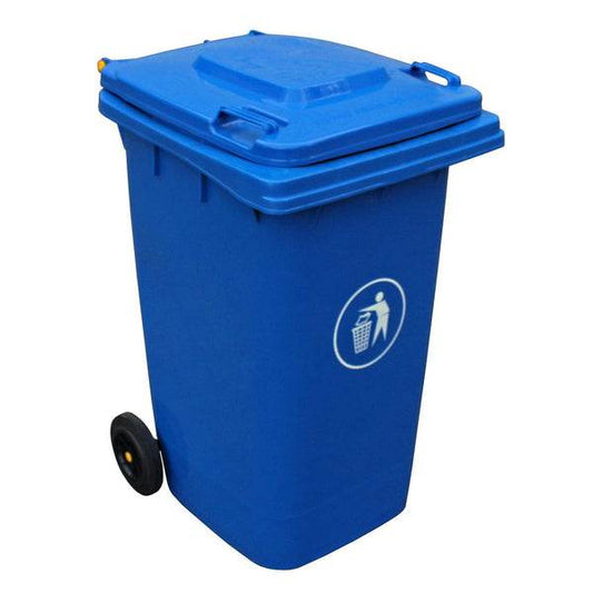 Contenedor de Basura 240 Lts Azul - Hobby Market