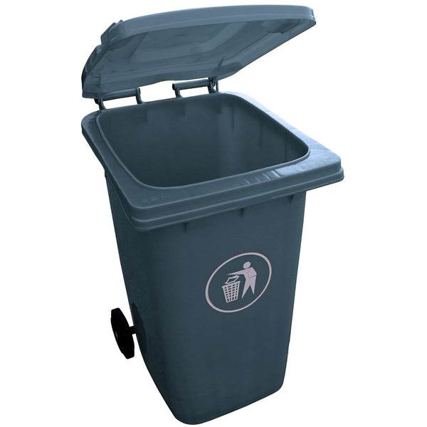 Contenedor de Basura 240 Lts Gris