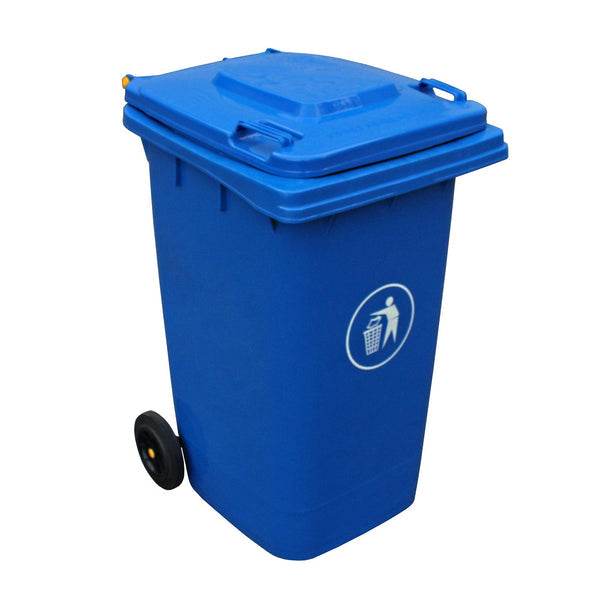 Contenedor de Basura 360 Lts Azul - Hobby Market