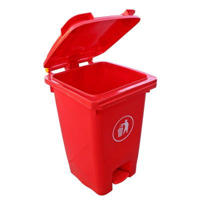 Contenedor de Basura 60 Lts Rojo - Hobby Market