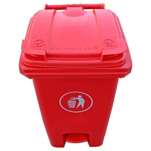 Contenedor de Basura 60 Lts Rojo - Hobby Market