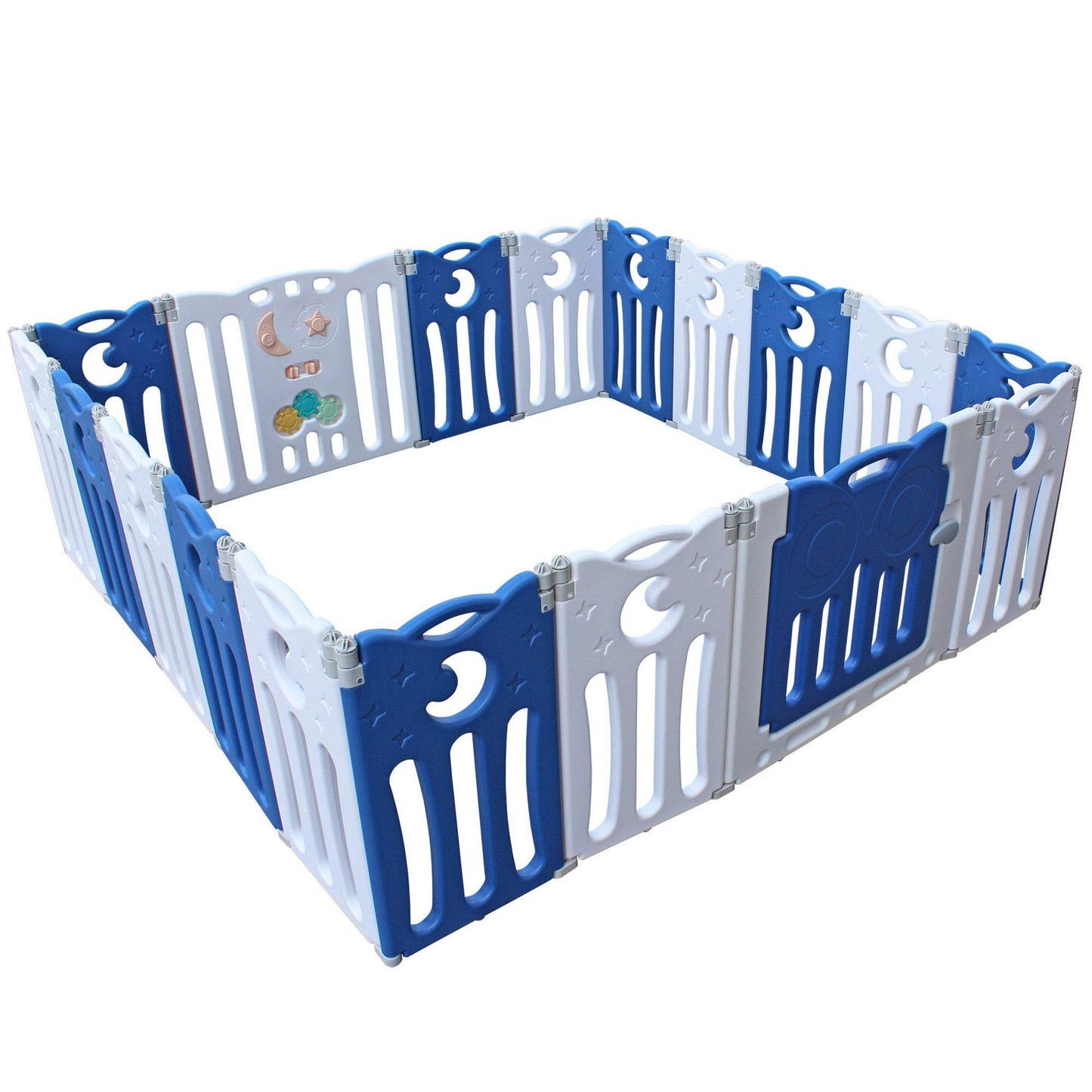 Corral Plegable L Azul - Hobby Market